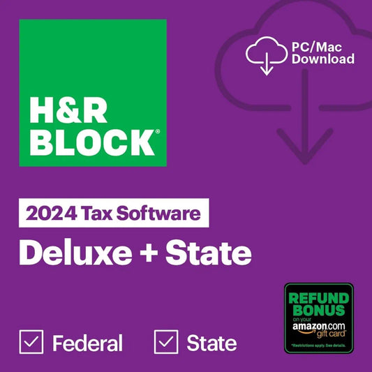 H&R Block Tax Software | Premium (PC, Mac) (1 Device, Lifetime) - H&R Block Key - UNITED STATES